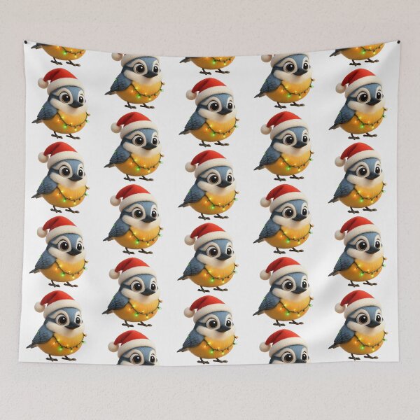 Item preview, Christmas Nuthatch designed and sold by Sillytoe.