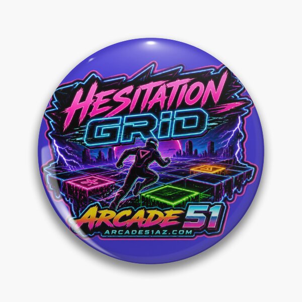 Item preview, Arcade 51: Hesitation Grid designed and sold by Arcade51az.