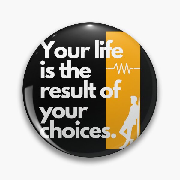 Item preview, Life by Choice: Bold Black-Orange Typography designed and sold by THE_OPULENCE.