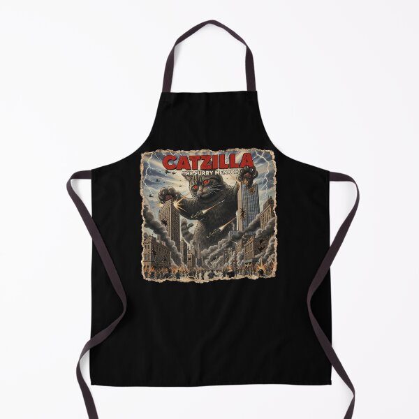 Item preview, BEHOLD! CATZILLA!! RUN! designed and sold by Bruce Custom Creations.