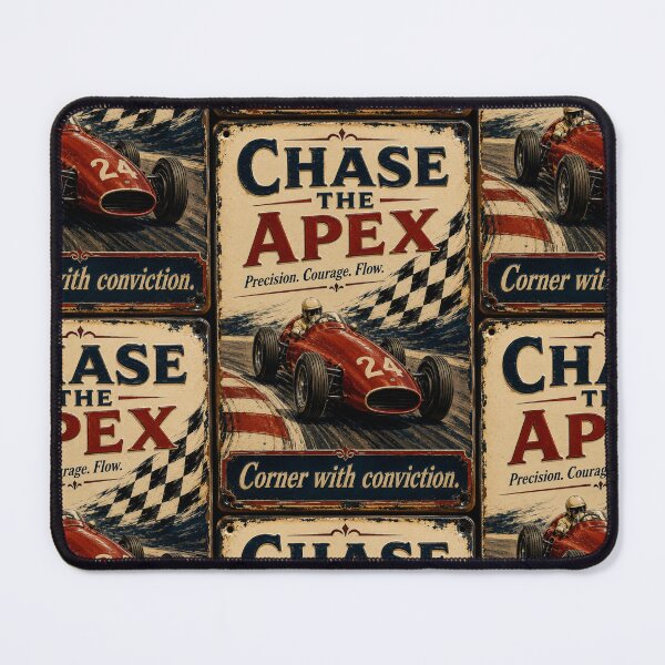 Item preview, Chase the Apex Vintage Racing Sign Art designed and sold by PlanetEye Designs.