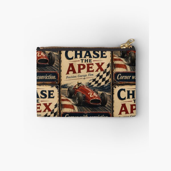 Item preview, Chase the Apex Vintage Racing Sign Art designed and sold by PlanetEye Designs.