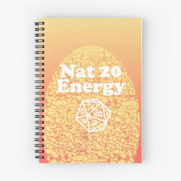 Item preview, Nat 20 Energy – Critical Hit RPG Graphic designed and sold by ttrpgist.