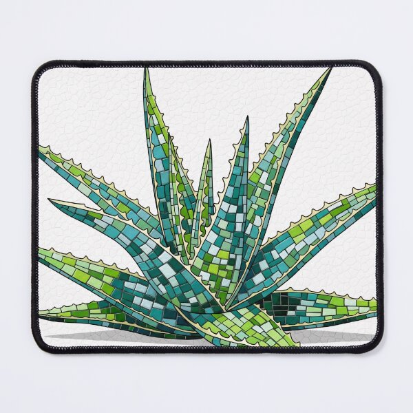 Item preview, Stained Glass Aloe Mosaic designed and sold by PixorStudio.