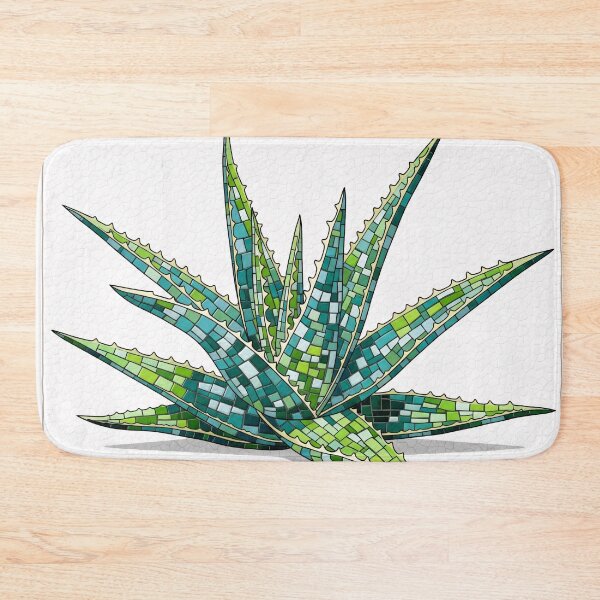 Item preview, Stained Glass Aloe Mosaic designed and sold by PixorStudio.