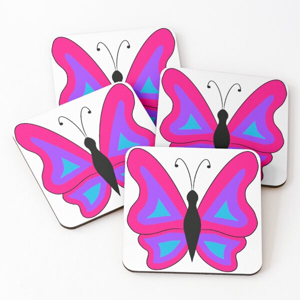 Item preview, Androgyne Pride butterflies designed and sold by Celeste Bocchicchio-Chaudhri.
