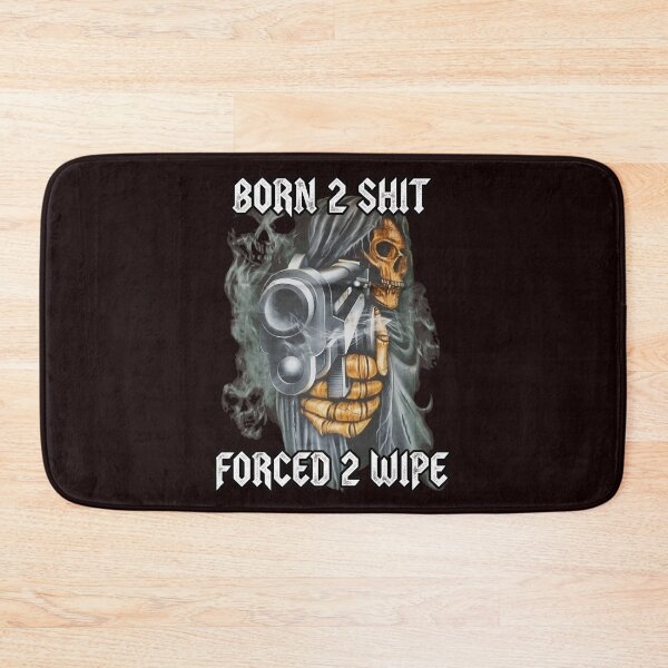 Item preview, Humor Skeleton Gun Wipe  designed and sold by Rechar404-Art.