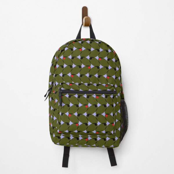 Item preview, Block Printed Green Pimento Stuffed Olives designed and sold by Puddlescreation.