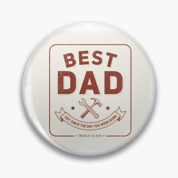 Item preview, Best Dad Vintage Fathers Day Design designed and sold by Patrinonova.