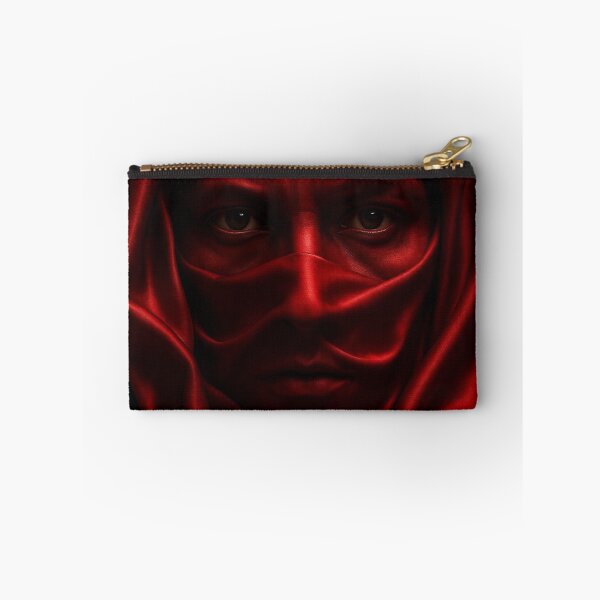 Item preview, Red Veiled Woman #2 designed and sold by DroneWorks Creative.
