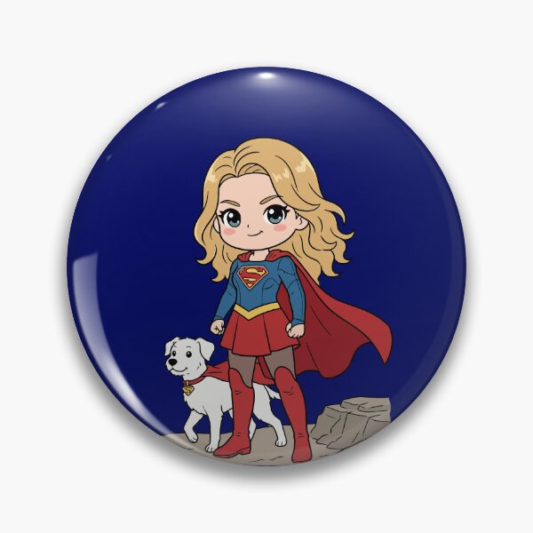 Item preview, Copy of Supergirl chibi punk 2026 designed and sold by What you are is Beautiful.