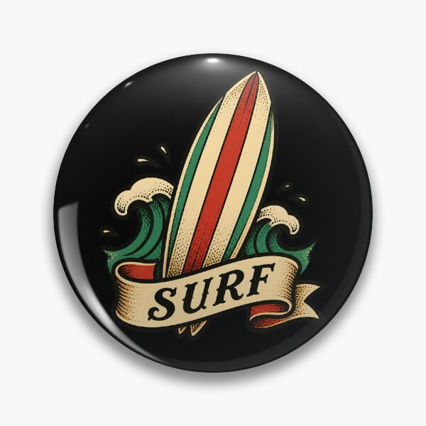 Item preview, Surf Surfboard Art Surfing Retro Surfer Surf Gear designed and sold by DynamicDesign.