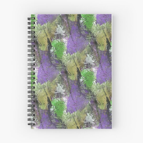 Item preview, Colorful Grunge Textured Abstract in Purple and Green designed and sold by Artistestella.