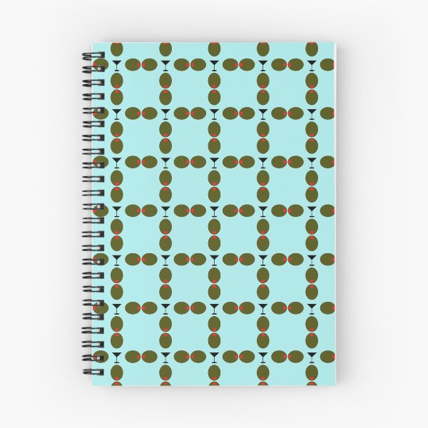 Item preview, Turquoise Olive Martini Criss Cross Grid Pattern designed and sold by Puddlescreation.