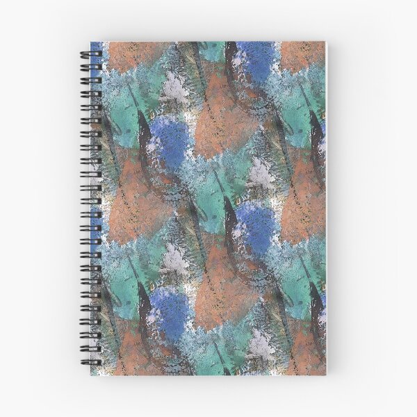 Item preview, Colorful Grunge Textured Abstract in Orange and Blue designed and sold by Artistestella.