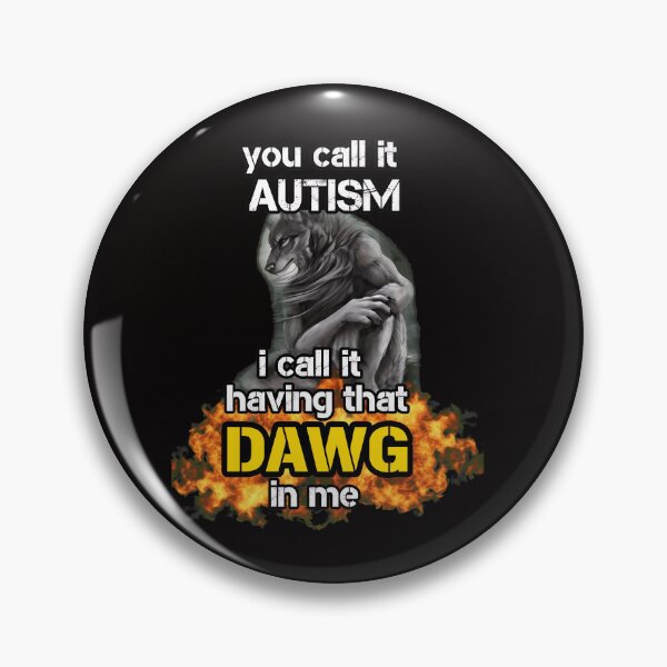 Item preview, Identity Dawg Power Animal Flames designed and sold by EngineerFerris.