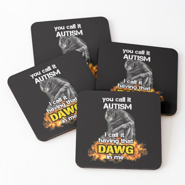 Item preview, Identity Dawg Power Animal Flames designed and sold by EngineerFerris.