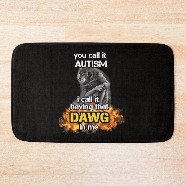 Item preview, Identity Dawg Power Animal Flames designed and sold by EngineerFerris.