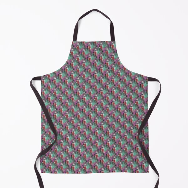 Item preview, Colorful Grunge Textured Abstract in Green and Mauve designed and sold by Artistestella.