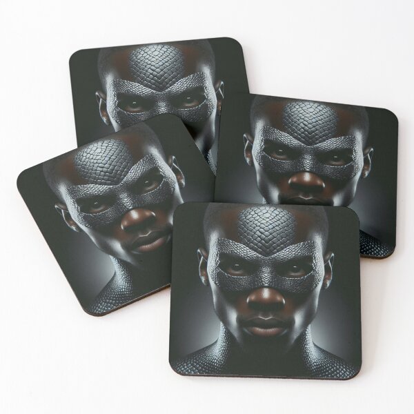 Item preview, Black Super Hero #4 designed and sold by DroneWorks Creative.