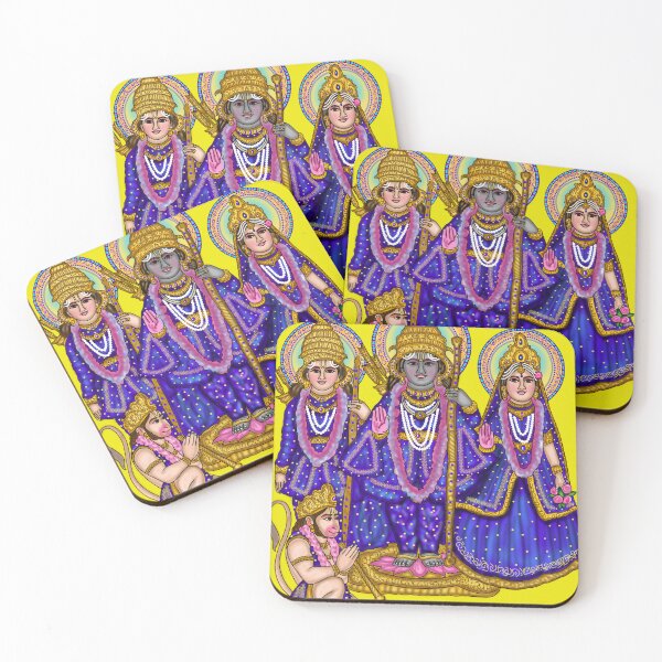 Item preview, Sita Ram Artwork | Sacred Hindu Divine Couple Digital Illustration designed and sold by Harshit_Digital_Arts.