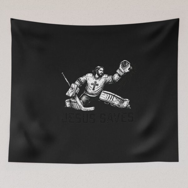 Item preview, Savior Netminder Sports Belief Style designed and sold by ACIDO-BASICO.