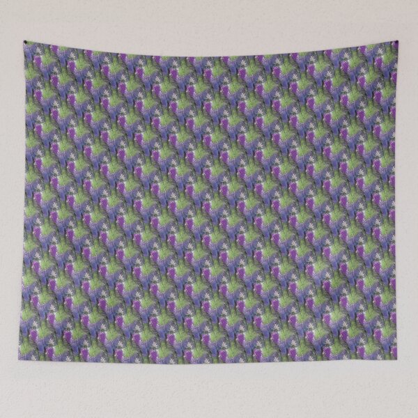 Item preview, Colorful Grunge Textured Abstract in Purple and Green designed and sold by Artistestella.