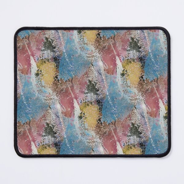 Item preview, Colorful Grunge Textured Abstract in Yellow and Blue designed and sold by Artistestella.