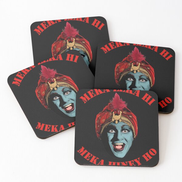 Item preview, Funny Blue Character Turban Phrase Artwork designed and sold by ACIDO-BASICO.