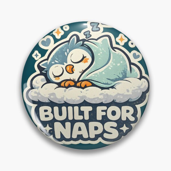 Item preview, Built for Naps Funny Sleeping Owl Shirt Cozy Sleep Lover Design Retro Nap Time Owl Graphic designed and sold by Artistry in Motion by MADsrecreation.