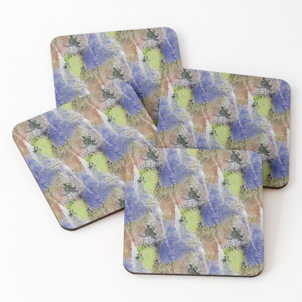Item preview, Colorful Grunge Textured Abstract in Blue and Green designed and sold by Artistestella.