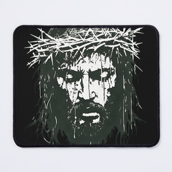 Item preview, Iconic Crowned Face Distressed Art designed and sold by ACIDO-BASICO.