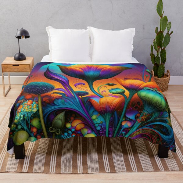 Item preview, The Neon Eclipse Meadow designed and sold by bloorose.