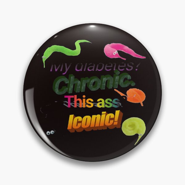 Item preview, Fuzzy Worms Iconic Status Quote Phrase designed and sold by DotDedi.