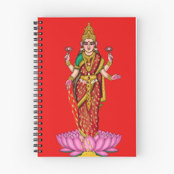 Item preview, Goddess Lakshmi Artwork | Sacred Hindu Divine Mother Digital Art designed and sold by Harshit_Digital_Arts.