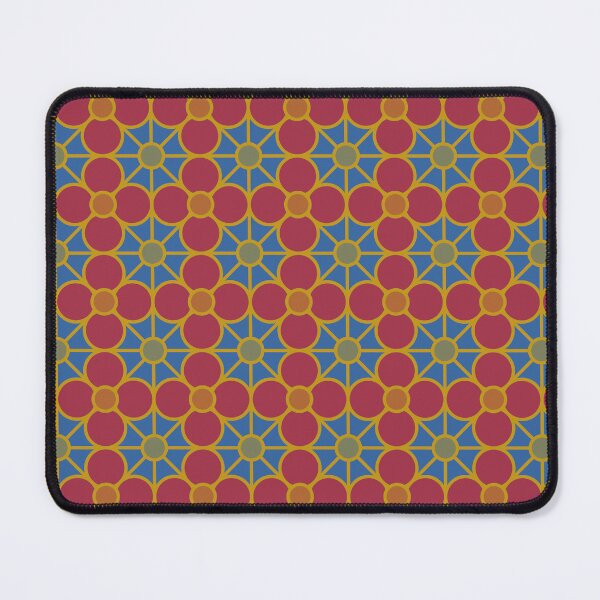Item preview, Geometric Pattern: Plumeria: Irida designed and sold by Red Wolf.