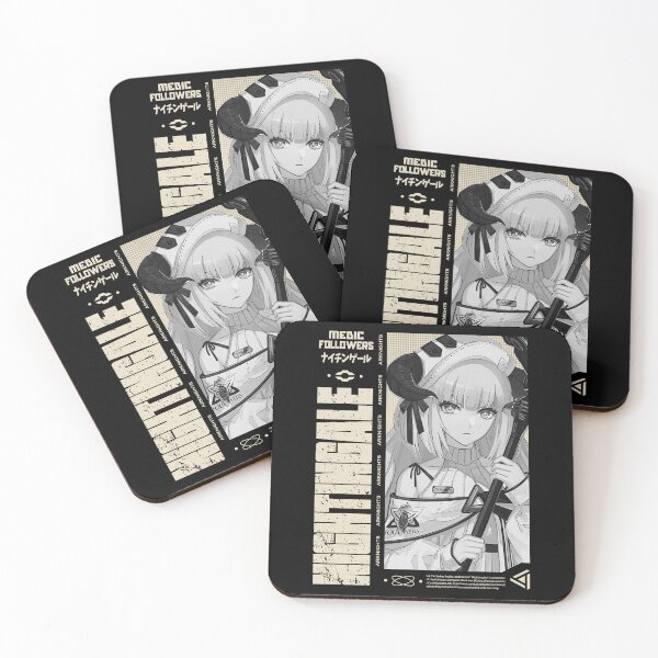 Artikelvorschau, Nightingale Arknights - V.3 Farbe entworfen und verkauft von IZQINAV.