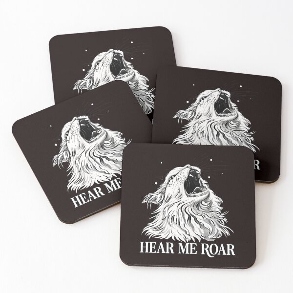 Item preview, Intense Roaring Feline Portrait  designed and sold by DotDedi.