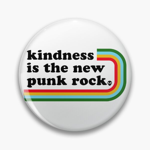 Item preview, Kindness Is The New Punk Rock | Retro 70s Vintage Positive Graphic Tee designed and sold by FreshyStudios.