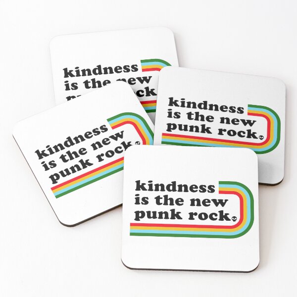 Item preview, Kindness Is The New Punk Rock | Retro 70s Vintage Positive Graphic Tee designed and sold by FreshyStudios.