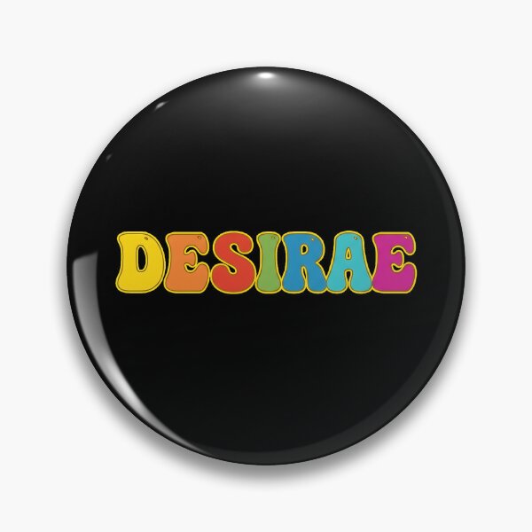 Item preview, ❤️ Desirae Personalized Name Wavy Retro Shirt, Coffee Mug, Sticker Gift designed and sold by HelixPedia.