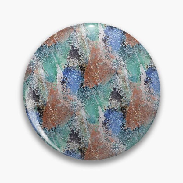 Item preview, Colorful Grunge Textured Abstract in Blue and Brown designed and sold by Artistestella.