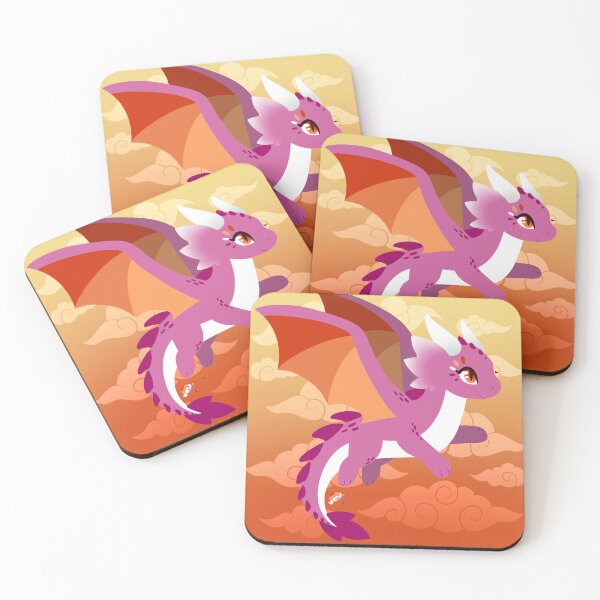 Item preview, Pride Dragons: Lesbian designed and sold by ElisabethDraws.