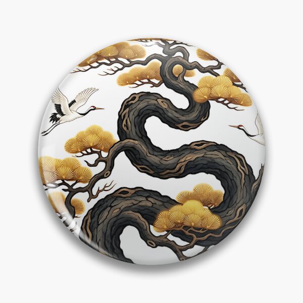Item preview, Golden Dragon Pine of Prosperity designed and sold by K-Tradition.