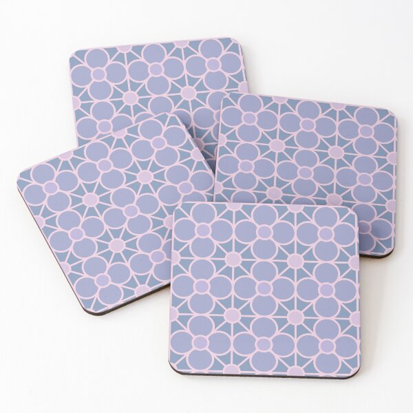 Item preview, Geometric Pattern: Plumeria: Iris designed and sold by Red Wolf.