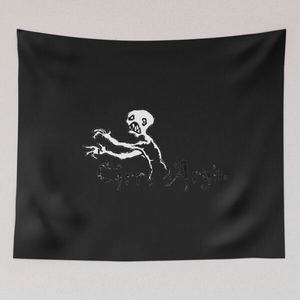Item preview, Grrr Argh Distressed Creature Art designed and sold by BRINGWELL.