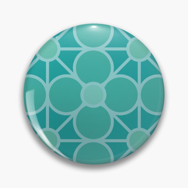 Item preview, Geometric Pattern: Plumeria: Moss designed and sold by Red Wolf.
