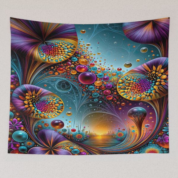Item preview, The Psychedelic Orison Abyss designed and sold by bloorose.