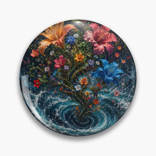Item preview, Blooming From The Ocean Vortex designed and sold by Sola12-Z.