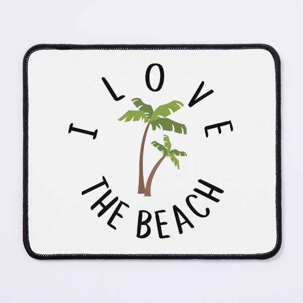 Item preview, I LOVE THE BEACH designed and sold by binmaster3000.